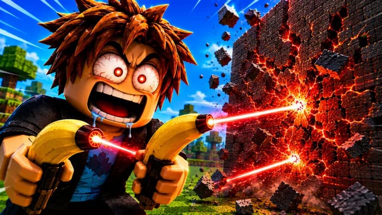 +1 Laser Banana — Roblox game